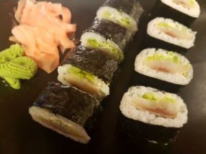 6. Sushi su silke