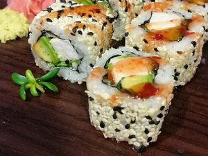 6. Sushi su vištiena